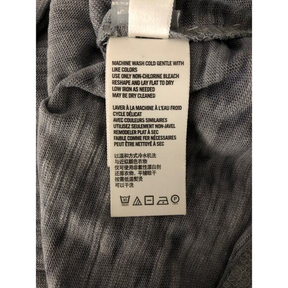 We The Free Women's Size Medium Slub Cotton Tee Gray - Picture 7 of 9